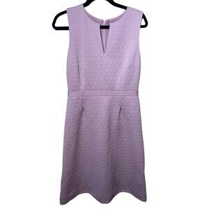 J. Crew Women's  Party Dress Geometric Triangle Design Dusty Pink Size 8 Tall
